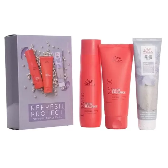 Wella Invigo Set Wella Professionals Invigo Refresh & Protect Pearl Blonde Tones Set ...